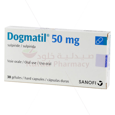 Buy Dogmatil Capsule 50 Mg 30 PC Online - Kulud Pharmacy