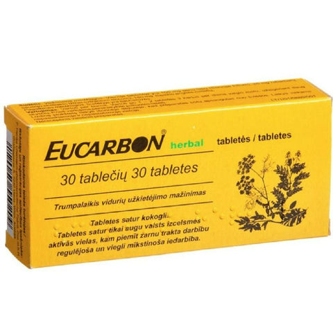 Buy Eucarbon Tablet 30 PC Online - Kulud Pharmacy