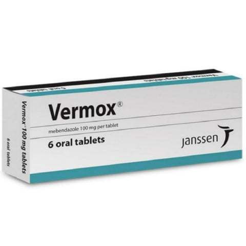 Buy Vermox Tablet 100 Mg 6 Tab Online - Kulud Pharmacy