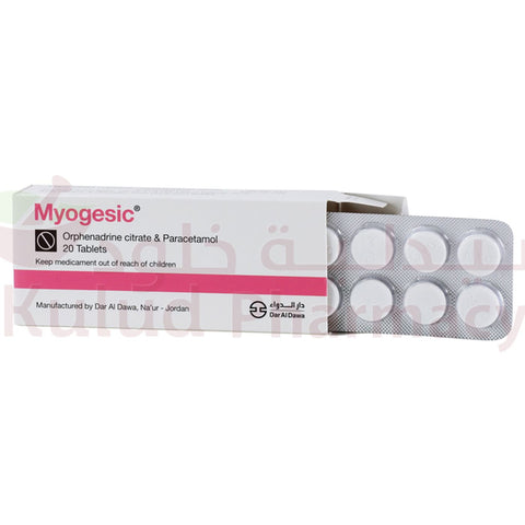 Buy Myogesic Tablet 50 GM Online - Kulud Pharmacy
