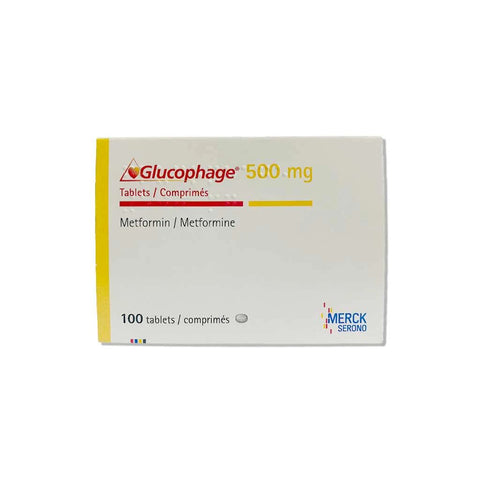 Buy Glucophage Tablet 500 Mg 100 PC Online - Kulud Pharmacy