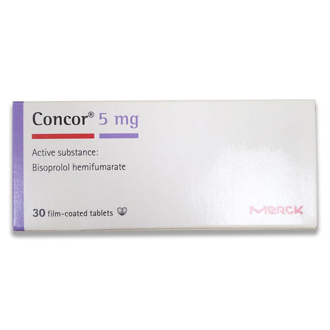 Buy Concor Tablet 5 Mg 30 PC Online - Kulud Pharmacy