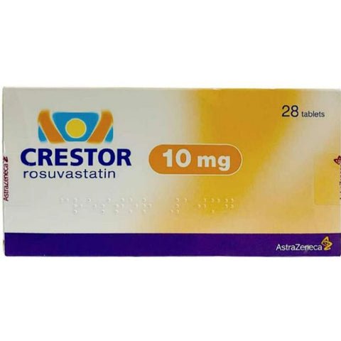 Buy Crestor Tablet 10 Mg 28 PC Online - Kulud Pharmacy