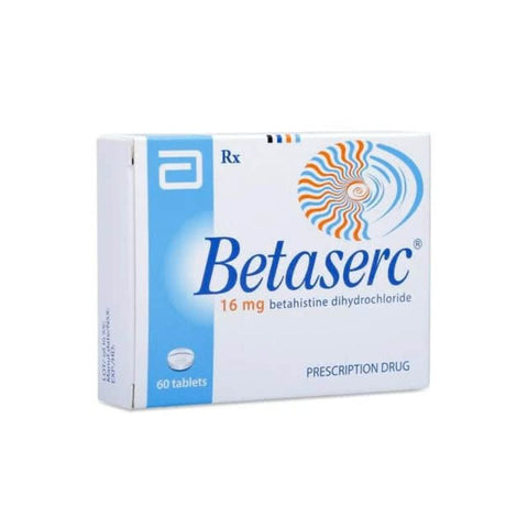 Buy Betaserc Tablet 16 Mg 60 PC Online - Kulud Pharmacy