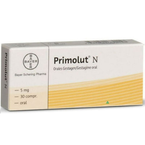 Buy Primolut N Tablet 5 Mg 30 PC Online - Kulud Pharmacy