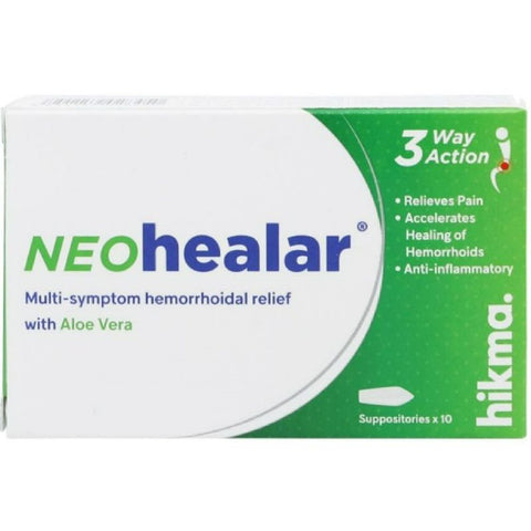 Buy Neo Healar Suppository 10 PC Online - Kulud Pharmacy