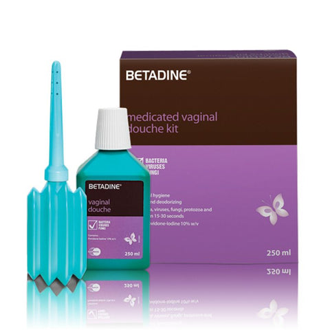 Buy Betadine Medicated Vaginal Douche 250 ML Online - Kulud Pharmacy