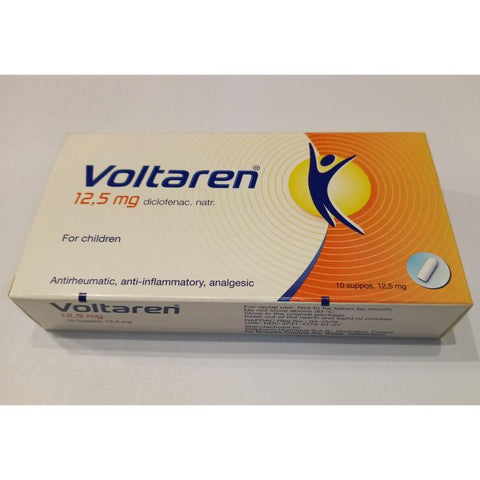 Buy Voltaren Suppository 12.5 Mg 10 PC Online - Kulud Pharmacy