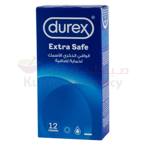 Buy Durex Extra Safe Condom 12 PC Online - Kulud Pharmacy