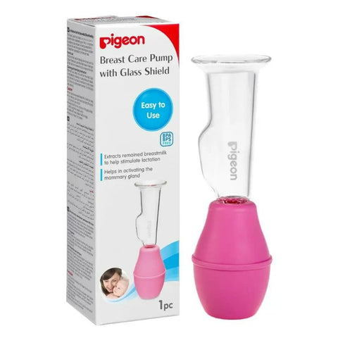 Buy Pigeon Glass Breast Pump 1 PC Online - Kulud Pharmacy