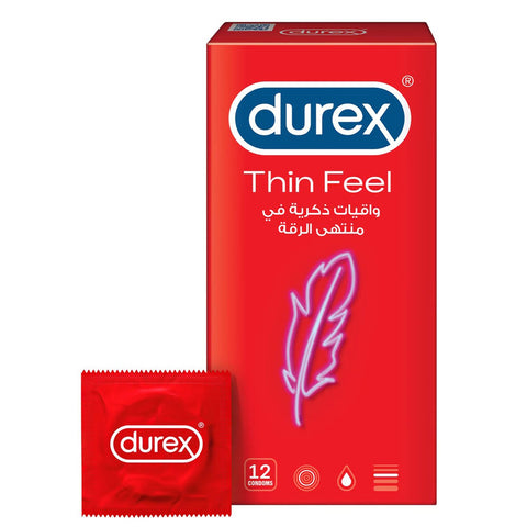 Buy Durex Feel Thin Condom 12 PC Online - Kulud Pharmacy