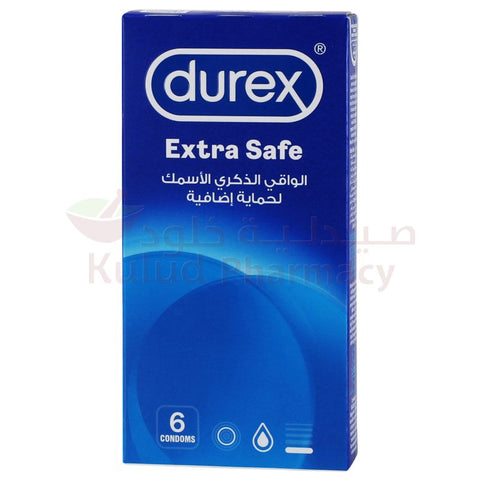 Buy Durex Extra Safe Condom 6 PC Online - Kulud Pharmacy