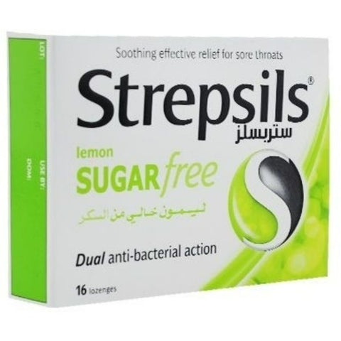 Buy Strepsils Sugar Free Lozenges 16 PC Online - Kulud Pharmacy