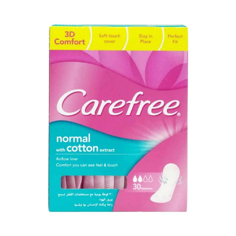 Buy Carefree Single Wrap Pad 30 PC Online - Kulud Pharmacy