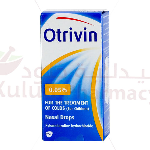 Buy Otrivin Child Nasal Drops 0.05 % 10 ML Online - Kulud Pharmacy