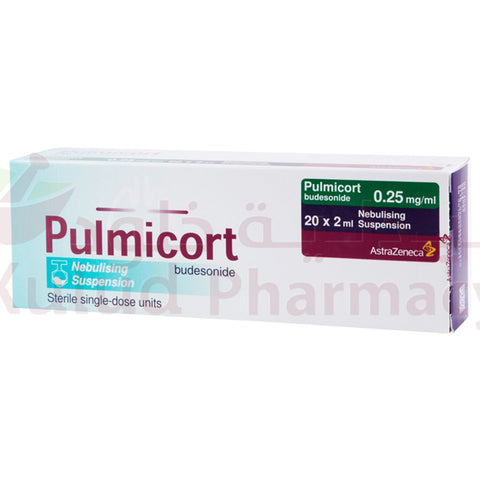 Buy Pulmicort Ampoule 0.25 Mg 20 PC Online - Kulud Pharmacy