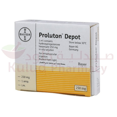 Buy Proluton Depot Ampoule 250 Mg 1 PC Online - Kulud Pharmacy