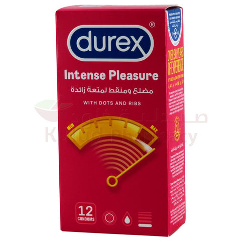 Buy Durex Pleasuremax Condom 12 PC Online - Kulud Pharmacy