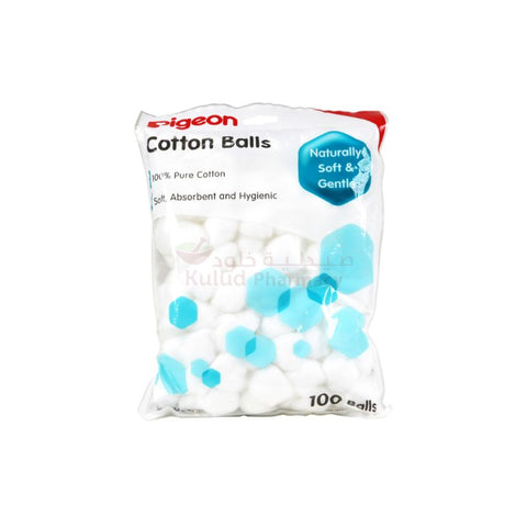 Buy Pigeon Cotton Balls 100 PC Online - Kulud Pharmacy