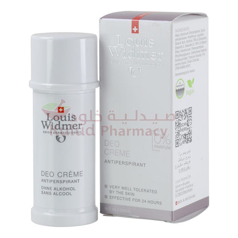 Buy Louis Widmer Non Perfumed Deo Cream 40 ML Online - Kulud Pharmacy