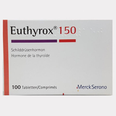 Buy Euthyrox Tablet 150 Mcg 100 PC Online - Kulud Pharmacy