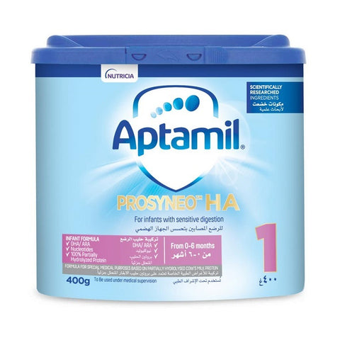 Buy Aptamil Ha 1 Milk Formula 400 GM Online - Kulud Pharmacy