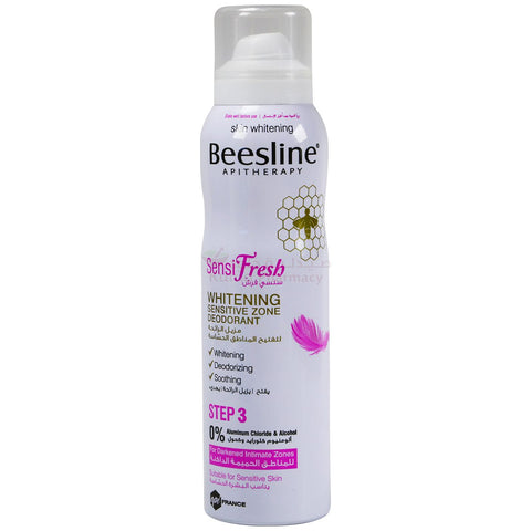 Buy Beesline Sensitive Zone Deo Spray 150 ML Online - Kulud Pharmacy