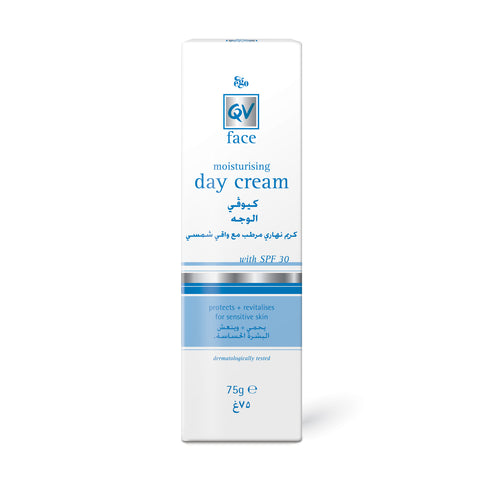 Buy QV Face Moisture Day Cream with Spf30 75 GM Online - Kulud Pharmacy