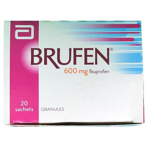 Buy Brufen Effervescent Granules 600Mg 20 PC Online - Kulud Pharmacy