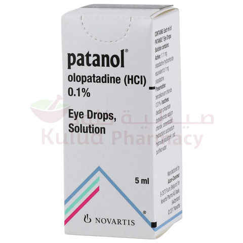 Buy Patanol Eye Drops 0.1% 5 ML Online - Kulud Pharmacy