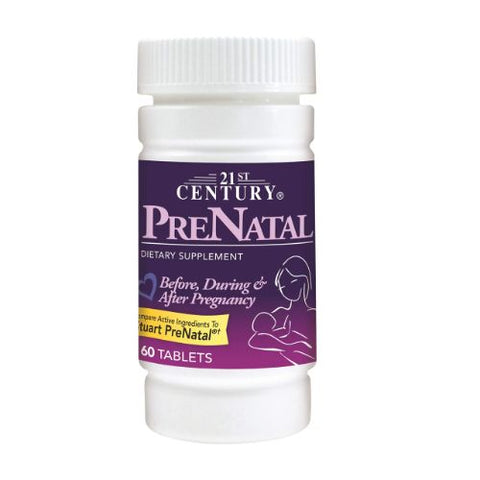 Buy 21St Century Prenatal Tablet 60 PC Online - Kulud Pharmacy