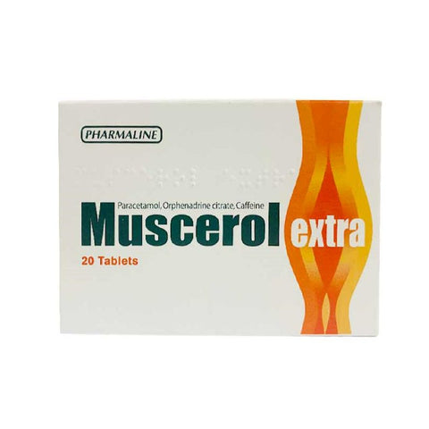 Buy Muscerol Extra Tablet 20 PC Online - Kulud Pharmacy