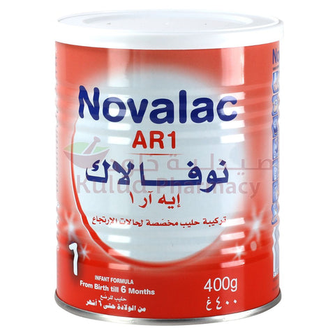 Buy Novalac Ar 1 Milk Formula 400 GM Online - Kulud Pharmacy