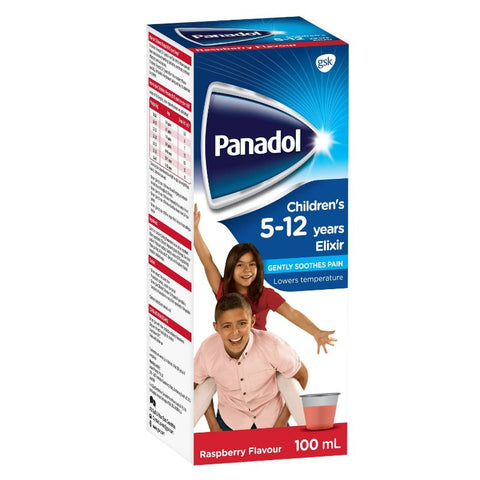 Buy Panadol Child 5 12 Year Elixir 240 100 ML Online - Kulud Pharmacy