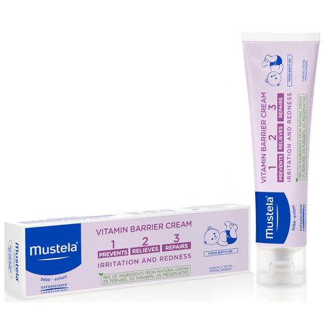 Buy Mustela Vitamin Barrier 123 Diaper Cream 50 ML Online - Kulud Pharmacy