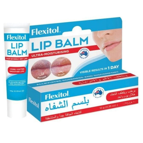 Buy Flexitol Lip Balm 10 GM Online - Kulud Pharmacy