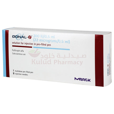 Buy Gonal F Ampoule 300I.U 1 PC Online - Kulud Pharmacy