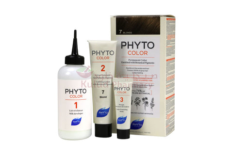 Buy Phytocolor 07 Blond Hair Color 1 PC Online - Kulud Pharmacy
