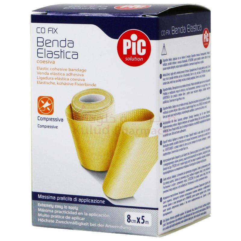 Pic Elastic Co Fix (8 X 5M) Bandage 1 PC – Kulud Pharmacy