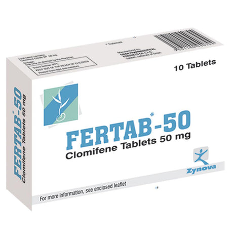 Buy Fertab Tablet 50Mg 10 PC Online - Kulud Pharmacy