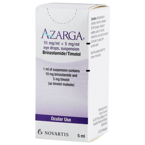 Buy Azarga Eye Drops 5 ML Online - Kulud Pharmacy