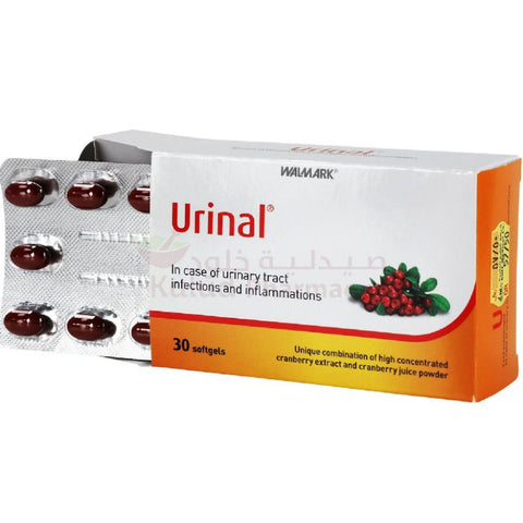 Buy Walmark Urinal Soft Gelattin Capsule 30 PC Online - Kulud Pharmacy