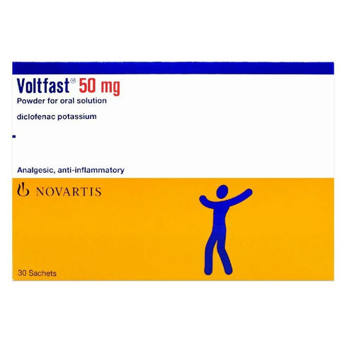 Buy Voltfast Sachets 50Mg 30 PC Online - Kulud Pharmacy