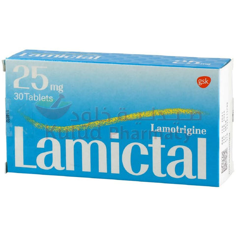 Buy Lamictal Tablet 25 Mg 30 PC Online - Kulud Pharmacy