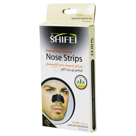 Buy Shifei Deep Cleansing For Men Nasal Strips 6 PC Online - Kulud Pharmacy
