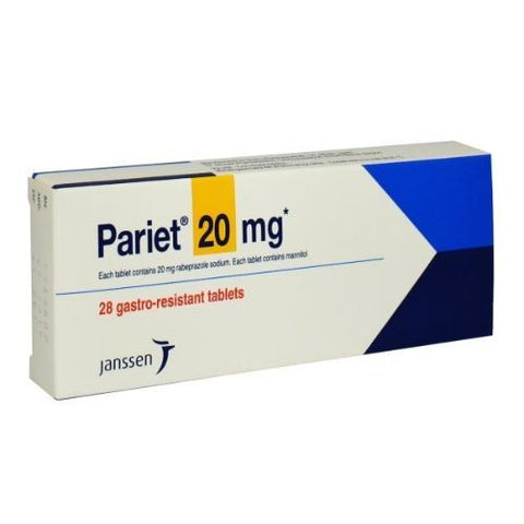 Buy Pariet Tablet 20 Mg 28 PC Online - Kulud Pharmacy