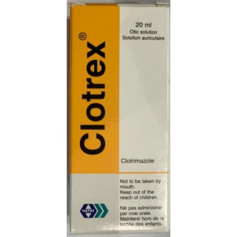 Buy Clotrex Ear Drops 20 ML Online - Kulud Pharmacy