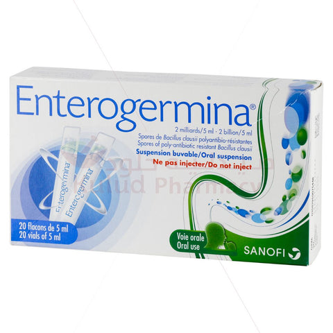 Buy Enterogermina Suspension 20 PC Online - Kulud Pharmacy