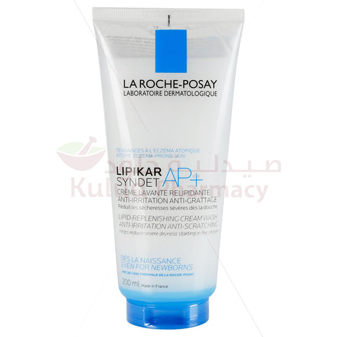 Buy La Roche Posay Lipikar Syndet Cleansing Gel 200 ML Online - Kulud Pharmacy