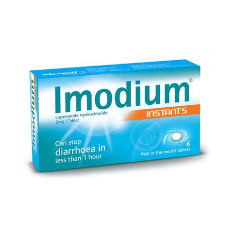 Buy Imodium Instants Dispersible Tablet 2 Mg 6 Tab Online - Kulud Pharmacy